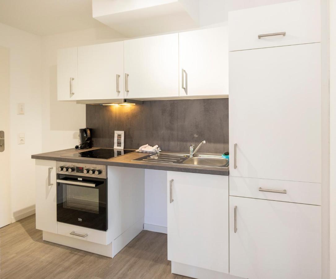 City Apartment Kuche Bad Im Zentrum Ravensburgs A09 Exterior photo